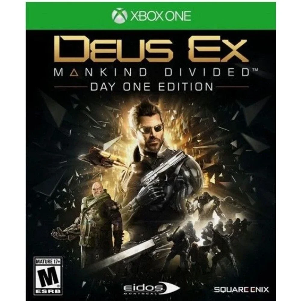 Deus Ex: Mankind Divided - Day One Edition - Microsoft Xbox One BRAND NEW